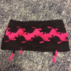 Victoria's Secret vintage lingerie garter skirt
